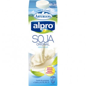 ASTURIANA ALPRO SOJA bebida soja natural sin colesterol 1 L